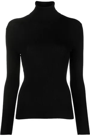 P.A.R.O.S.H. P. A.R. O.S. H. Maglia a collo alto in lana lavorata a coste