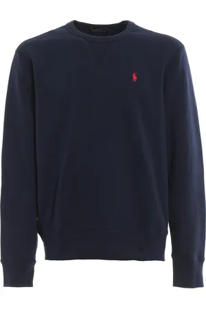 Ralph Lauren Felpa in misto cotone navy