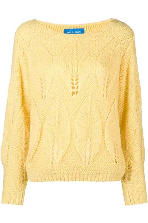 MiH Jeans M. i.h Jeans maglione con foglie di pizzo