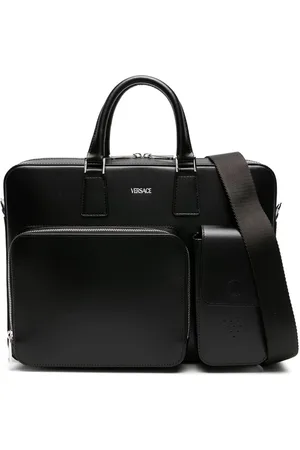 VERSACE Cartella in pelle di vitello