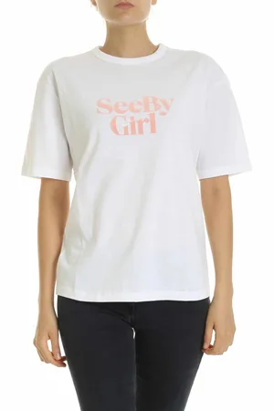 See by Chloé T-shirt See By Girl bianca