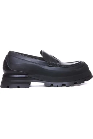 Alexander McQueen Mocassini con logo Seal