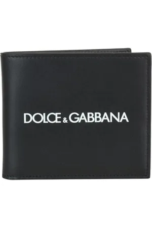 Dolce & Gabbana Portafoglio in pelle con stampa logo