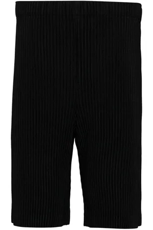 Issey Miyake Pantaloncini con pieghe