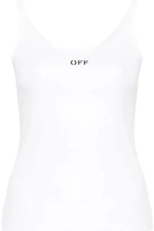 OFF-WHITE Canotta con timbro largo