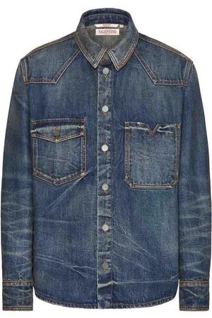 VALENTINO GARAVANI Camicia in denim Vlogo