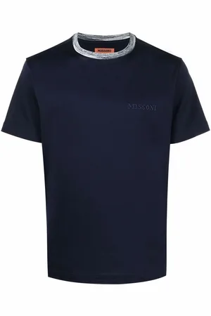 Missoni T-shirt con dettaglio scollatura a contrasto