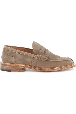 TRICKERS Mocassini James in camoscio