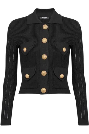 Balmain Cardigan lavorato a maglia con bottoni