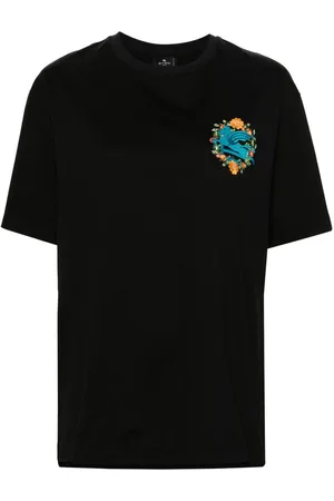 Etro T-shirt con motivo Pegaso