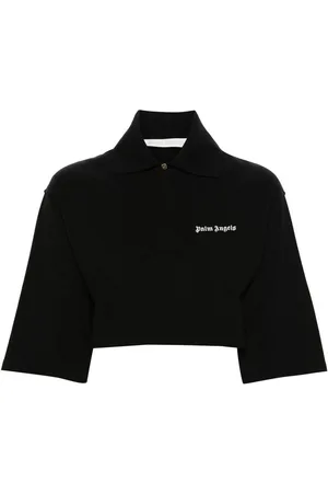 Palm Angels Polo corta con logo