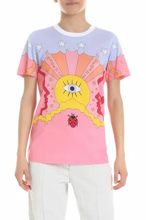 VIVETTA T-shirt cosa stampa multicolor