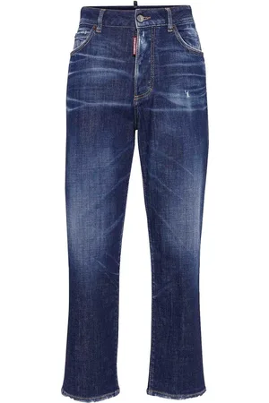 Dsquared2 Jeans a gamba dritta sbiaditi con 5 tasche
