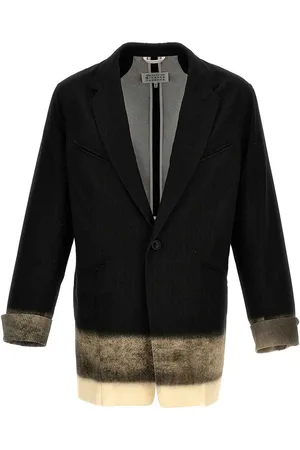 Maison Margiela Blazer gessato Trompe Loeil