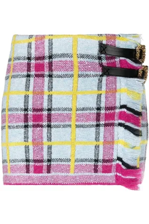 CORMIO Gonna in lana Tartan