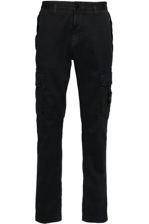 Stone Island Pantaloni Cargo In Cotone Con Tasche