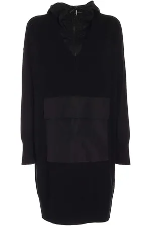 DKNY Abito in maglia dettaglio tessuto tecnic