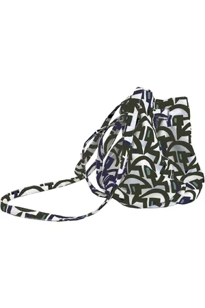 LAURA URBINATI Borsa camerino con pon pon