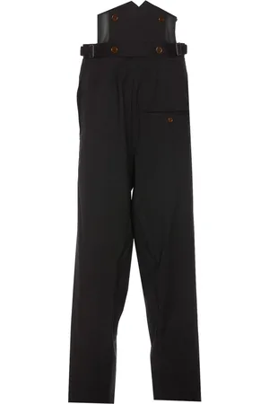 Vivienne Westwood Pantaloni lunghi a corsetto macca