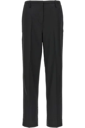 Ganni Pantaloni con pieghe