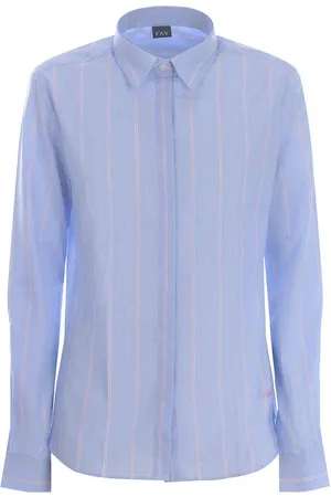 FAY Camicia Realizzata In Popeline