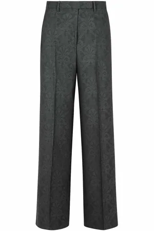 Etro Pantaloni di lana grigi