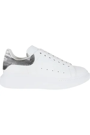 Alexander McQueen Sneakers in pelle bianca