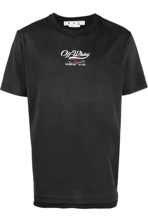 OFF-WHITE T-shirt in cotone con stampa logo