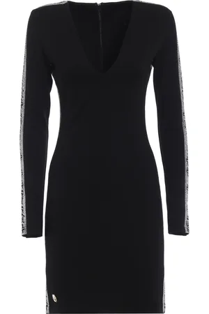 Philipp Plein Tubino Dream Girl a manica lunga con strass