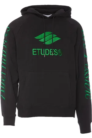 Etudes Felpa con cappuccio eco logo racing