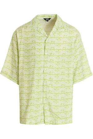 GCDS Camicia Waved Logo