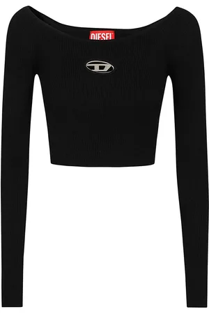 Diesel Top in maglia a coste
