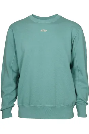 Autry Felpa in cotone colore verde