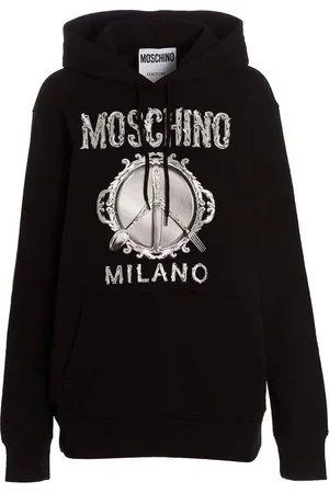 Moschino Felpa con stampa frontale