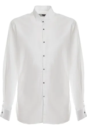 Karl Lagerfeld Bottoni a pressione per camicia microdots