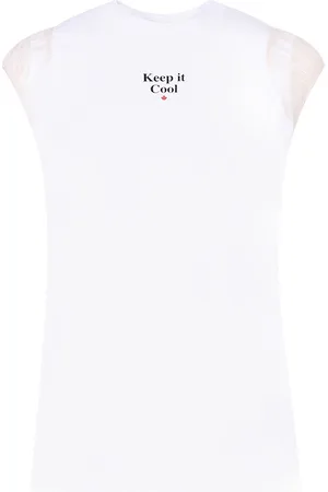 Dsquared2 T-shirt in cotone con stampa frontale