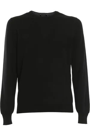 BARBA Maglia girocollo in pura lana vergine