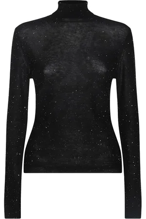 Fabiana Filippi Pullover in lana nera