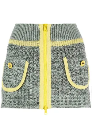 CORMIO Minigonna in cotone-lana