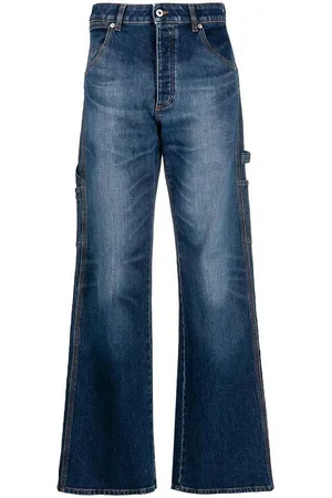 Heron Preston Jeans a gamba larga Ex-ray
