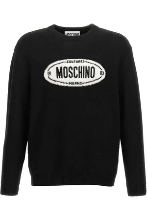 Moschino Logo Intarsia Sweater