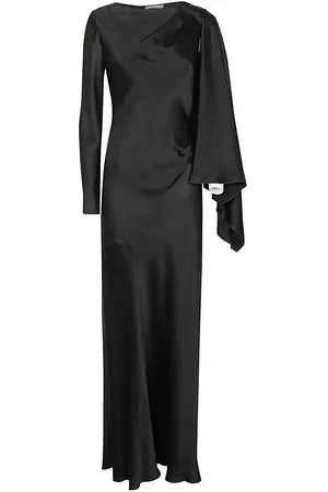 Alberta Ferretti Vestito lungo in raso