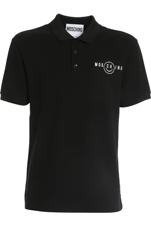 Moschino Polo con ricamo Smiley