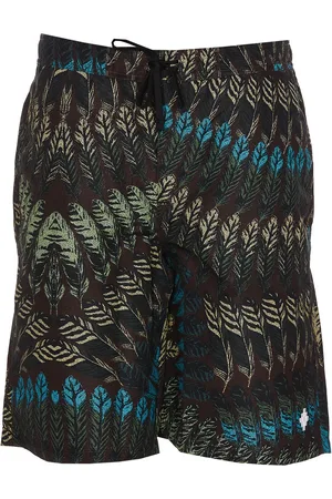 MARCELO BURLON Costume da bagno in piume Aop
