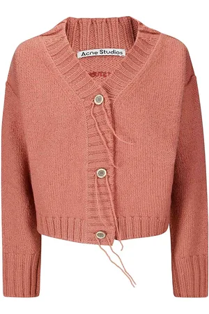 Acne Studios Cardigan sfrangiato