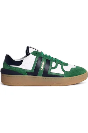 Lanvin Sneakers in misto pelle argilla