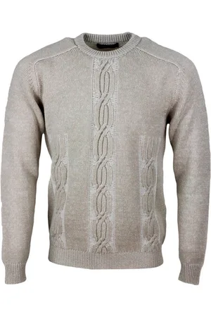 Kiton Maglia in cashmere a trecce