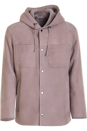 Emporio Armani Giacca con bottoni con cappuccio