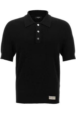 Balmain Polo con etichetta