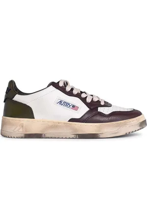 Autry Sneakers in pelle bianca super vintage